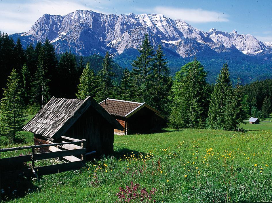 Appartementhaus Alpenrose Wallgau Exteriör bild